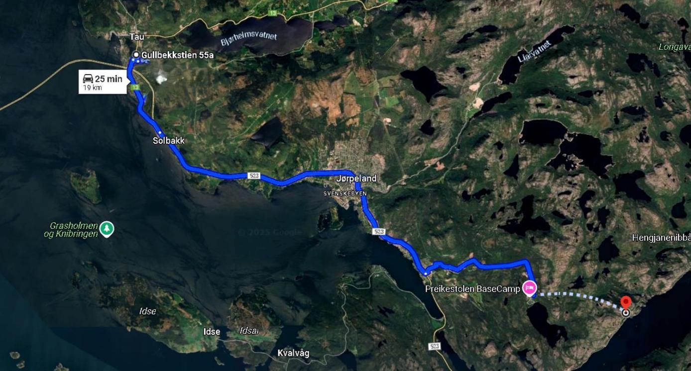 Experience A Cozy Getaway Near Pulpit Rock-A Unit Leilighet Jørpeland Eksteriør bilde
